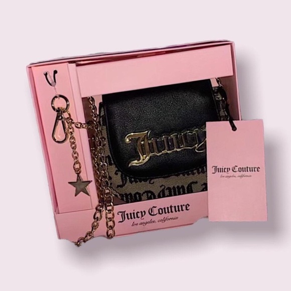 Juicy Couture Handbags - BNWT Juicy Couture Micro Mini Bag With Detachable Charm